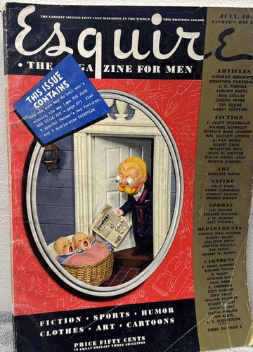 July 1940 esquire magazine - july,