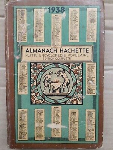 Almanach hachette 1938 - almanach,