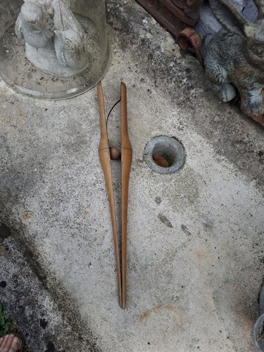 Ancienne pince gant vu - -,