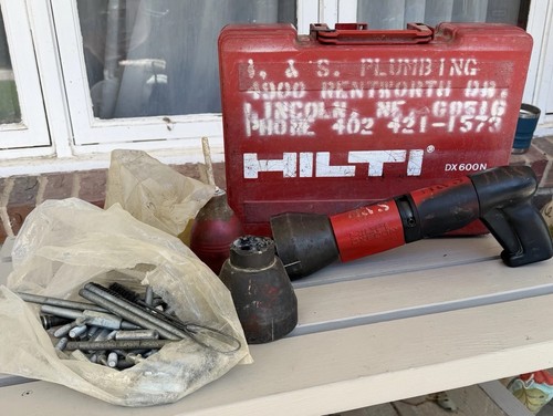 Hilti 600 powder - hilti, actuated