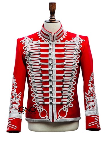 Rouge napoléonienne hussard - napoléonienne,