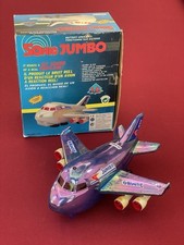 Jouet Avion Électronique Sonic Jumbo Vintage Fonctionne