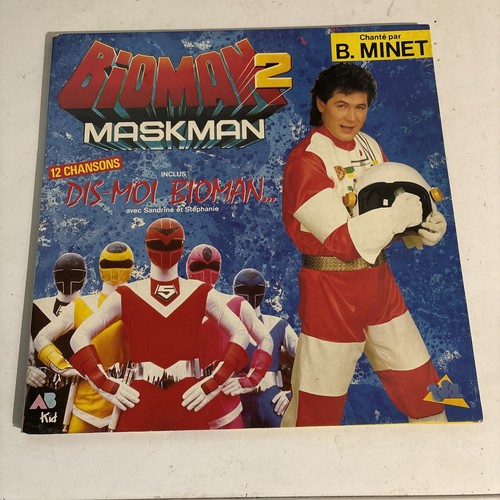 Disque vinyle 33t bioman 2 - 33t,