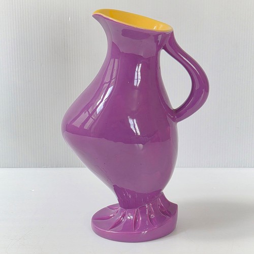 Vase vintage forme pichet 1960 - vintage,