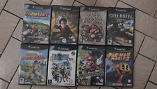 NINTENDO LOT 8 JEUX GAME CUBE MARIO KART FINAL FANTASY PAPER MARIO MARIO PARTY 6