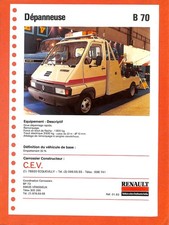 RENAULT B 70 / DÉPANNEUSE /