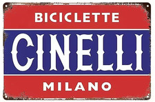 Plaque Murale Métal "CINELLI"