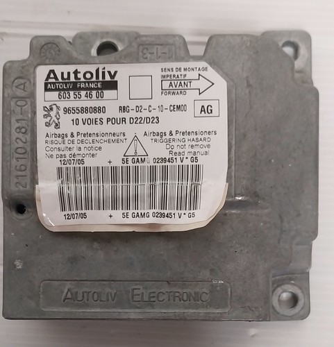 Boitier air bag peugeot - peugeot, 407