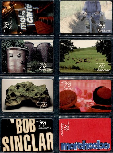 Mobicartes lot 8 cartes - de,