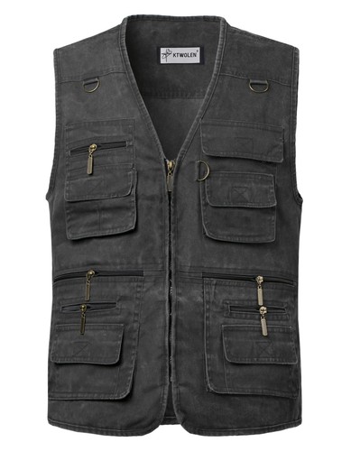Gilet pêche multipoches - gilet,