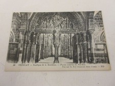 CP CARTE POSTALE YONNE VEZELAY BASILIQUE de la MADELEINE PORTES OUVERTES TRUMEAU