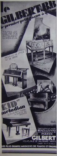 Publicité 1930 gilbert b - 1930,