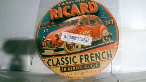 Ancienne plaque publicitaire - plaque,