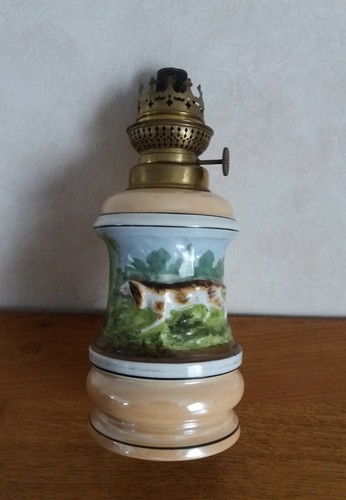 Ancienne lampe pétrole - ancienne,