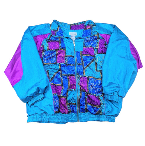 Veste coup vent motif - veste, à