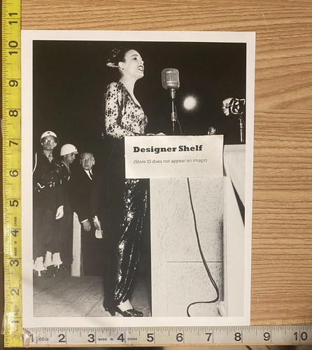 Lena horne singing podium - lena, at