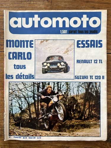 Automoto janvier 1971 - #1,
