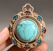 2.2'' Old Tibet Miao Silver