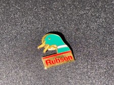 (Z2) PINS BADGE ENAMEL VINTAGE COLLECTION RUBSON LOGO CANARD