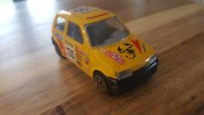 burago 1/43 fiat cinquecento jaune