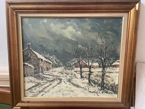 Tableau signée robert p - tableau,