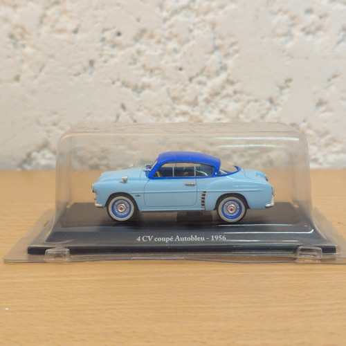 Renault 4cv coupé autobleu - 4cv,