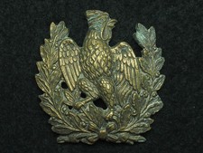 PLAQUE BRONZE INSIGNE AU COQ