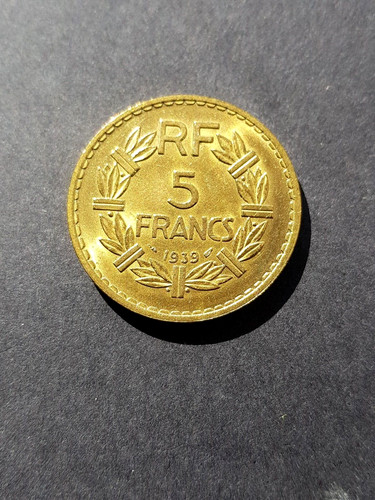 Superbe francs bronze - 5,