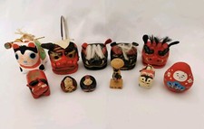 Lot de 11 Poupées Japonaises