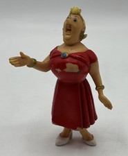 Figurine LA CASTAFIORE - 8,5 cm - Série Tintin PLASTOY 1994 - Bon état