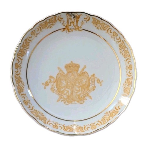 Assiette officielle reine - assiette,
