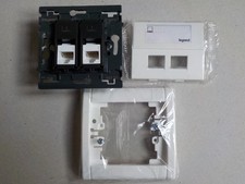 Legrand Sagane - double RJ45 catégorie 6
