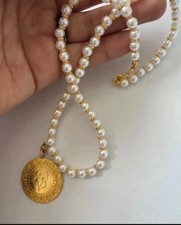 Collier de perles ceyrek yarim