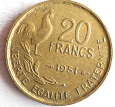 1951 FRANCE 20 FRANCS - Pièce