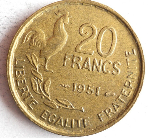 1951 france francs - 1951,