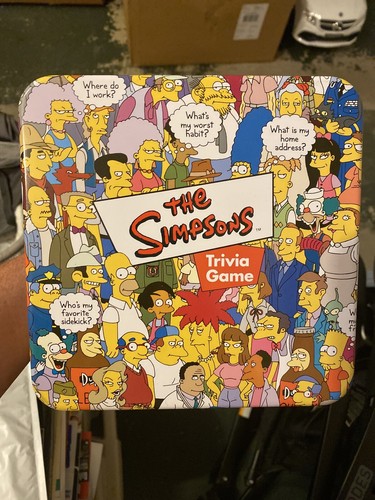 Simpson trivia game - simpson,