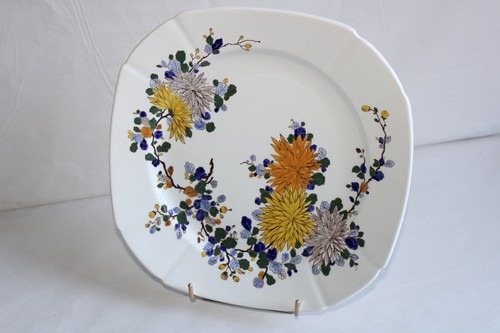 Assiette carrée faïence - carrée, en