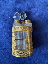 Porte flacons de parfum en bronze doré d'epoque Napoleon III