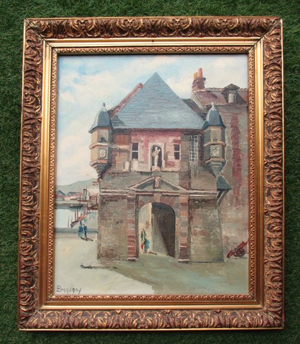 Ancien tableau signé