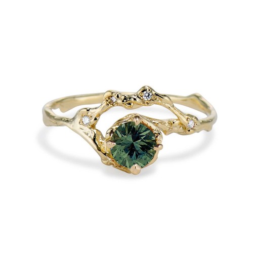 Bague vintage argent - , or