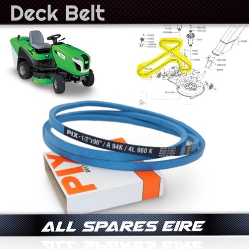 Viking deck blades - blades, belt