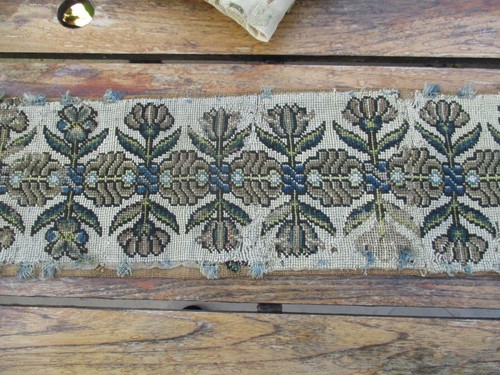 Bande tapisserie demi - tapisserie,