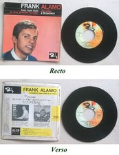 Frank Alamo Disque Super 45T vinyl 4 titres Hum Hum Hum