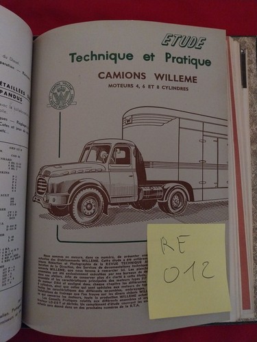 Revue technique willeme - technique, 610