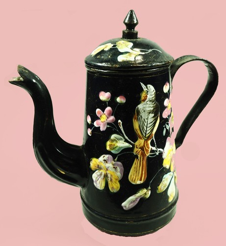 Rare belle cafetière tôle - rare,