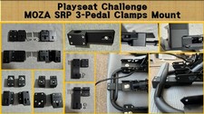 Support de serrage à 3 pédales Playseat Challenge MOZA SRP (SR-P Lite)