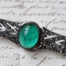 BROCHE Ancienne en Argent ART