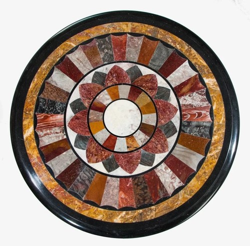 Table basse ronde marbre - ronde,
