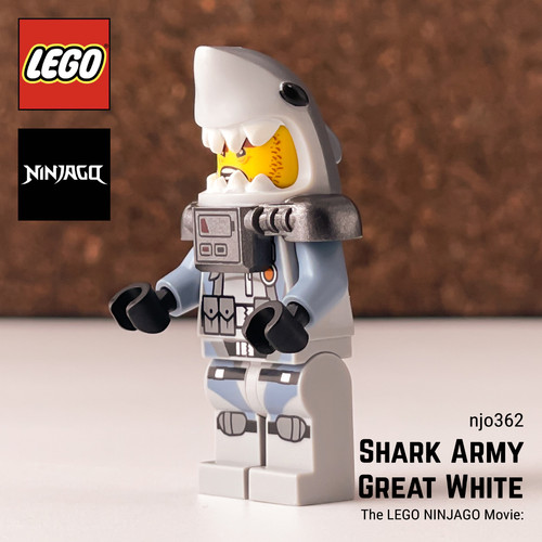 Lego requin armée grand - requin,