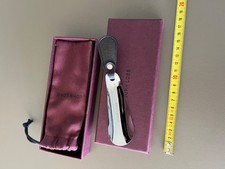 John Lobb - Chausse-pieds de voyage en métal et cuir - NEUF